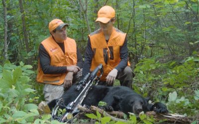 Father & Son Trophy Bear Hunt at Brown’s Clearwater Lodge