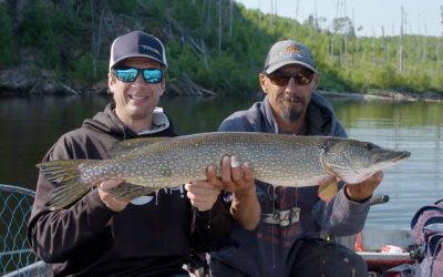 Fishing at Manitoba’s Laurie River Lodge